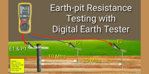 How to Test Earth Pit Resistance with a Digital Earth Tester